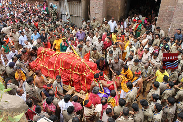 Photo: Sudarshan Daru Journey to Koili Baikuntha nabakalebara