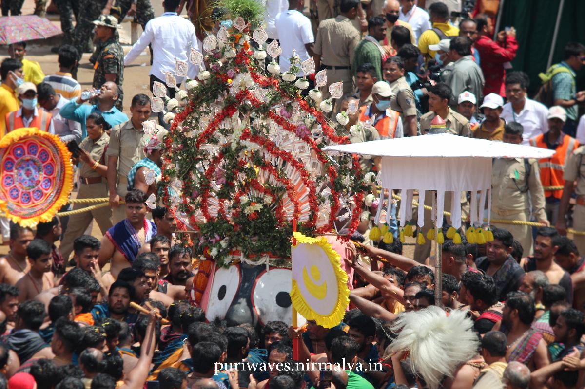 Tahia of Lord Jagannath During Ratha Yatra